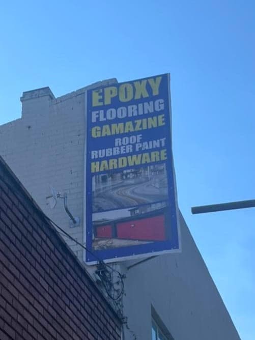 New signage installed